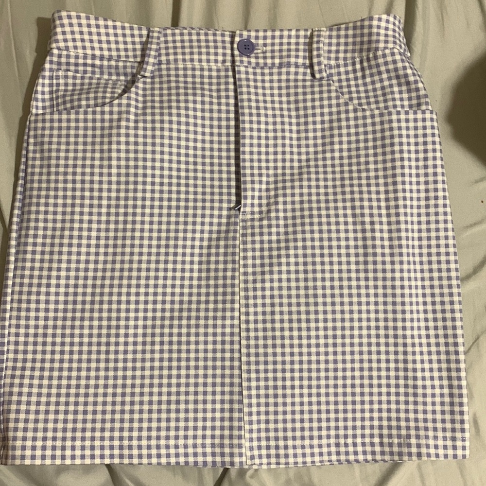 Plaid skirt